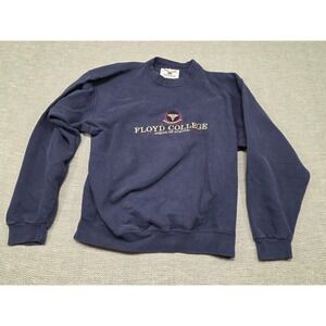 Vintage Oarsman‎ 913 Floyd College School of Nursing Sweatshirt Navy Blue Large